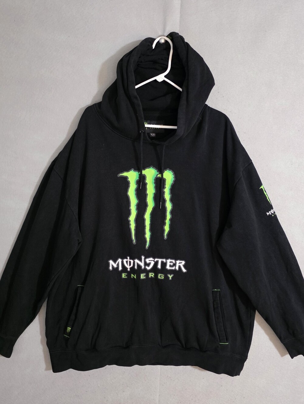 Monster Energy Mens Y2K Unleash The Beast Hoodie Size 2XL